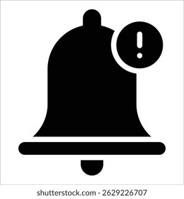 Alert Notification-Icon-Element für Design