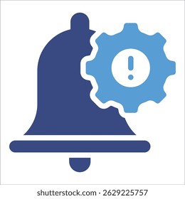 Alert Setting Icon Element For Design