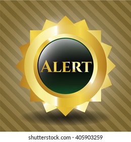Alert shiny emblem