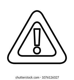 alert sign caution icon