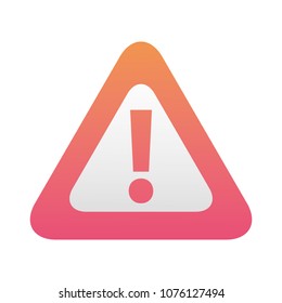 alert sign caution icon