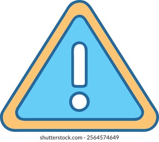 Alert sign icon style vector illustration and modern design 