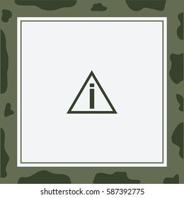 Alert stock Vector Icon.