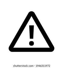 Icono de tormenta de alerta.atención,advertencia (ilustración vectorial)