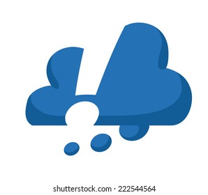 alert symbol graphic design , vector illustration
