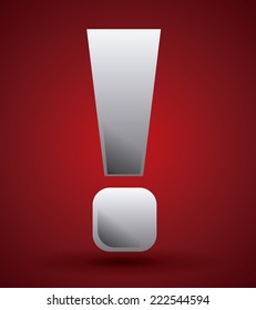 alert symbol graphic design , vector illustration