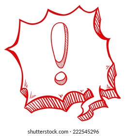 alert symbol graphic design , vector illustration