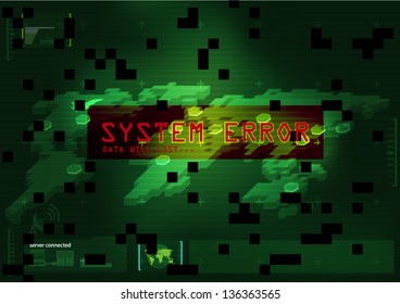 alert system error on hi-technology interface