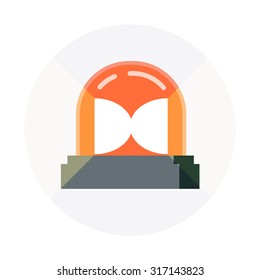 Alert theme, flat style, colorful, vector icon for info graphics, websites, mobile and print media.