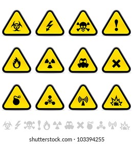 Alert triangles