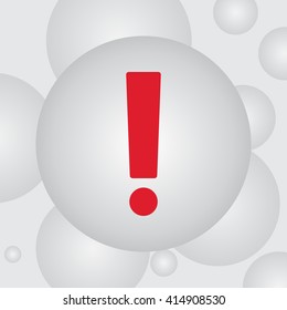 Alert vector icon