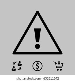 Alert vector icon