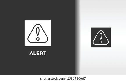 Alert Vector, Icon Or Logo Sign Isolated Symbol Illustration