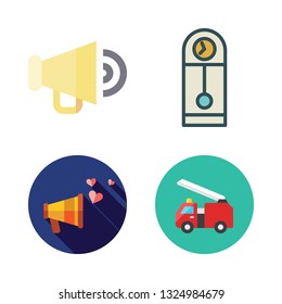 alert vector icon set