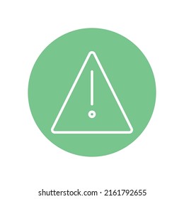 Alert Vector icon which is suitable for commercial work and easily modify or edit it

