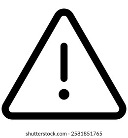 Alert Warning Icon for Business Risk