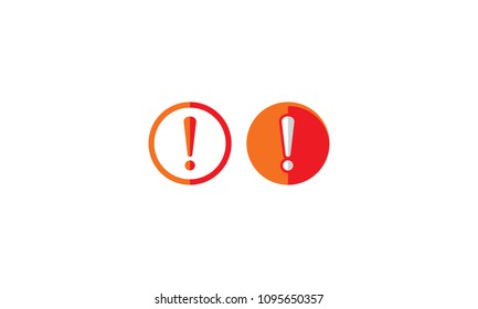 alert, warning sign logo symbol vector