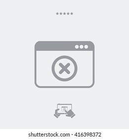 Alert web icon