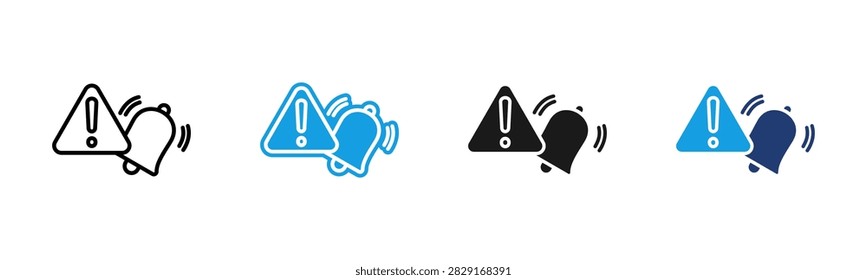 Alert web icon multiple style collection