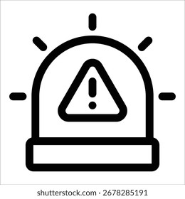 Alerting Icon Element For Design