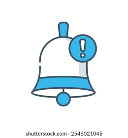 Alerts vector icon stock illustration