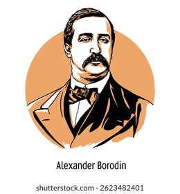 Alexander Borodin - compositeur russe, membre du 