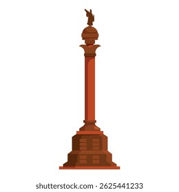 Alexander column with angel statue is located in palace square in saint petersburg, russia, and commemorates victory in patriotic war of 1812