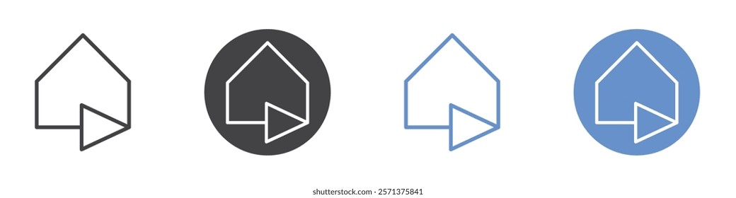 Alfred icon vector symbol outline sign