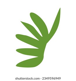 Algae plant abstract vector element