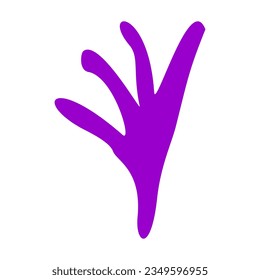 Algae plant abstract vector element