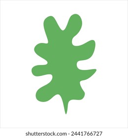 Algae plant abstract vector element