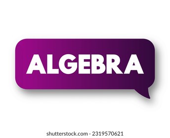 Collage de la nube de palabras álgebra, antecedentes del concepto educativo
