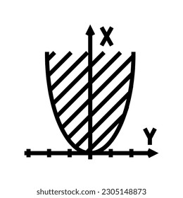 algebra education science line icon vector. algebra education science sign. isolated contour symbol black illustration