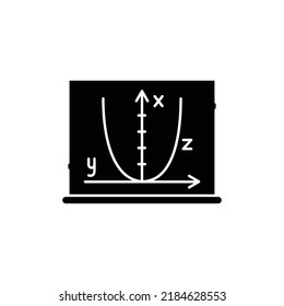 Algebra сolor line icon. Pictogram for web page, mobile app, promo. UI UX GUI design element. Editable stroke.