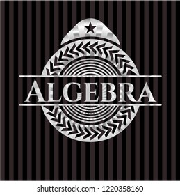 Algebra silvery badge