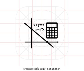 Algebra Simple Icon