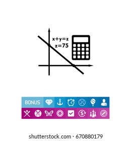 Algebra simple icon