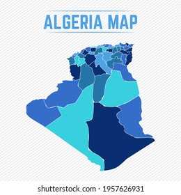 Algeria Detailed Map With Cities