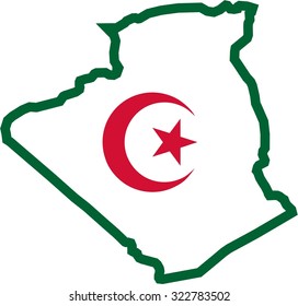 Algeria and emblem
