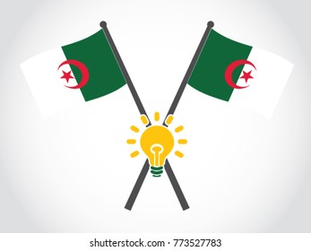 Algeria Emblem Bright idea