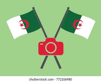 Algeria Emblem Camera
