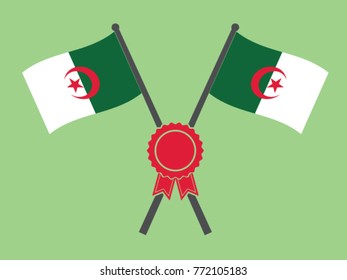 Algeria Emblem Certificate