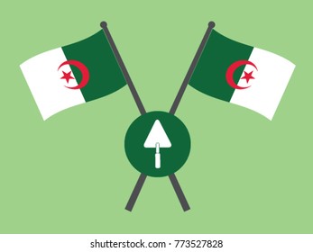 Algeria Emblem Constructions