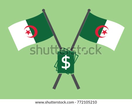 Algeria Emblem Dollar Bill