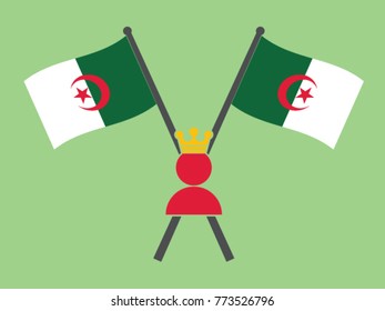 Algeria Emblem King