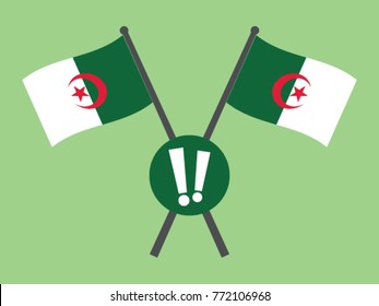 Algeria Emblem Scandal