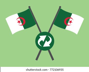 Algeria Emblem Synchronize