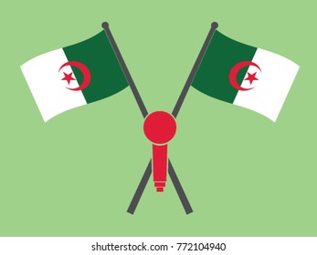 Algeria Emblem Vocal Singer