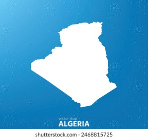 Algeria map. Vector map for any needs.