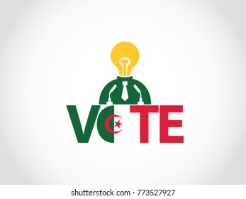 Algeria Podium Lack Of idea Politician Speech Vote